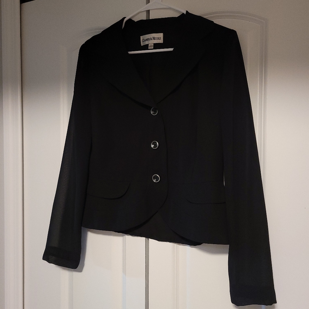 Danny & Nicole Sheer Blazer